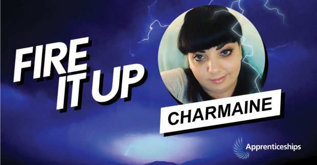 Fire it up. Charmaine. Apprenticeships.