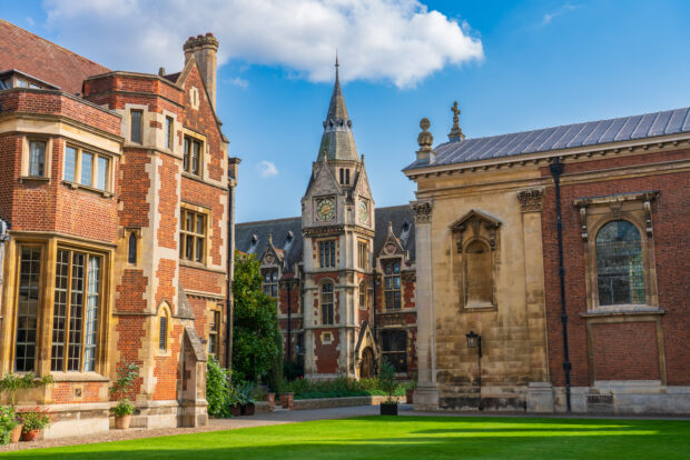 A library in England